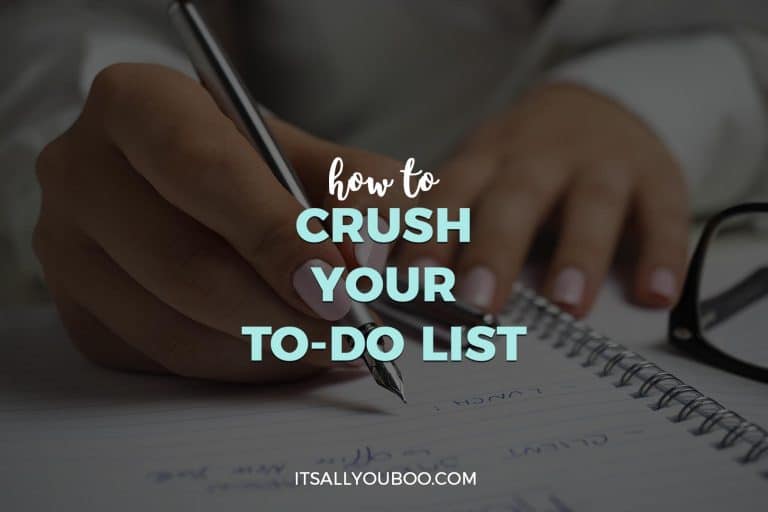 How to Crush Your To-Do List