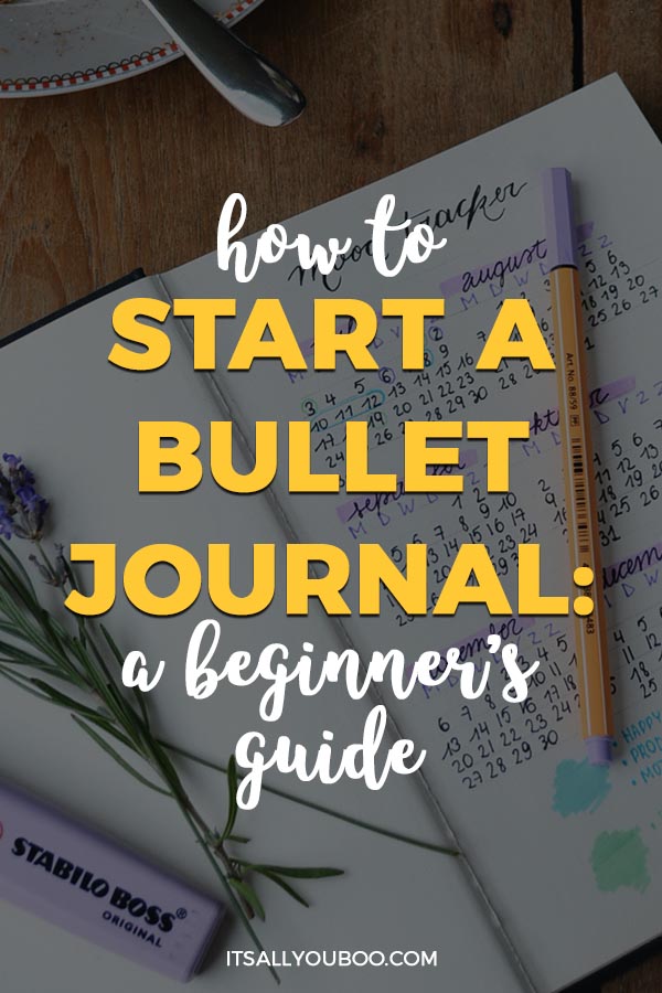 How to Start a Bullet Journal: A Beginner's Guide