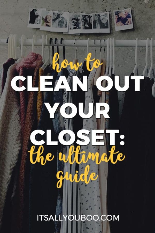 How to Clean Out Your Closet: The ultimate guide