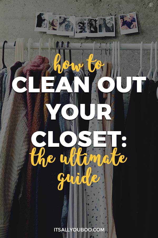 How to Clean Out Your Closet: The ultimate guide