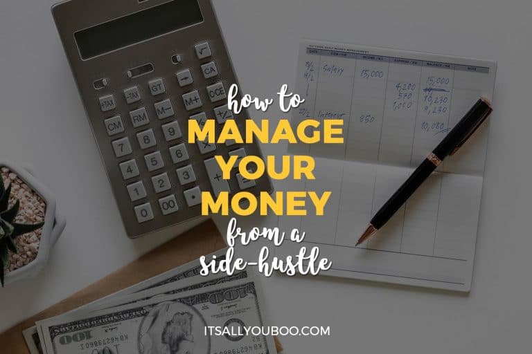How to Manage Your Money From a Side Hustle