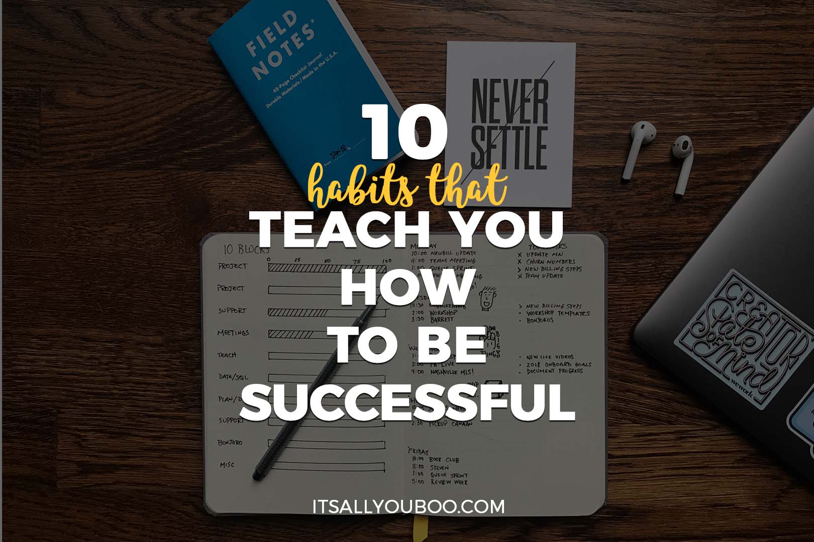 10 Habits That Teach You How To Be Successful