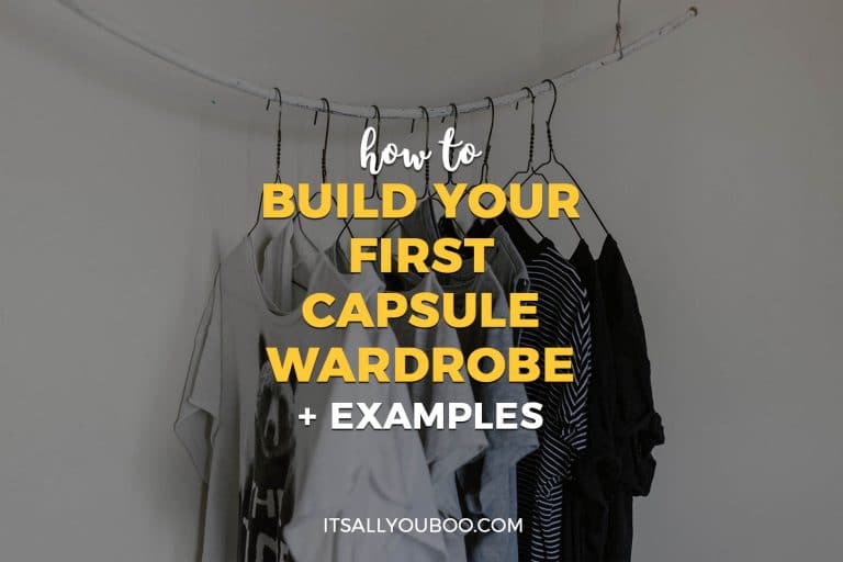 How to Build Your First Capsule Wardrobe + Examples