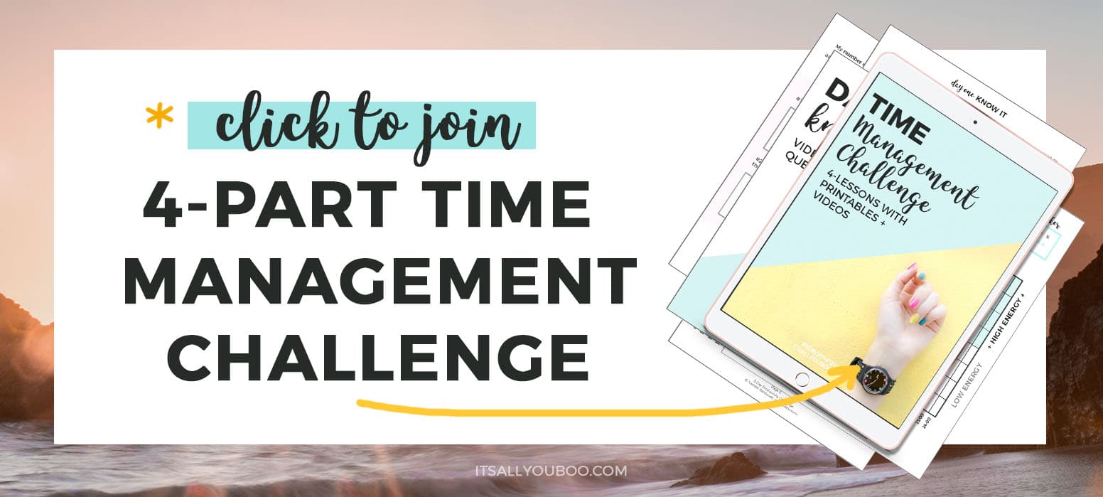 Click to take the FREE Time Management Challenge