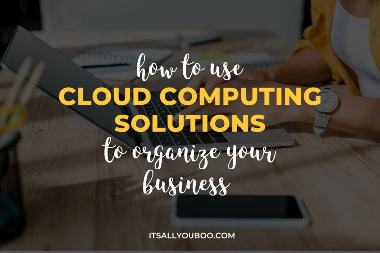 Cloud Computing Solutions To Organize Your Business. Feature image for blog post.