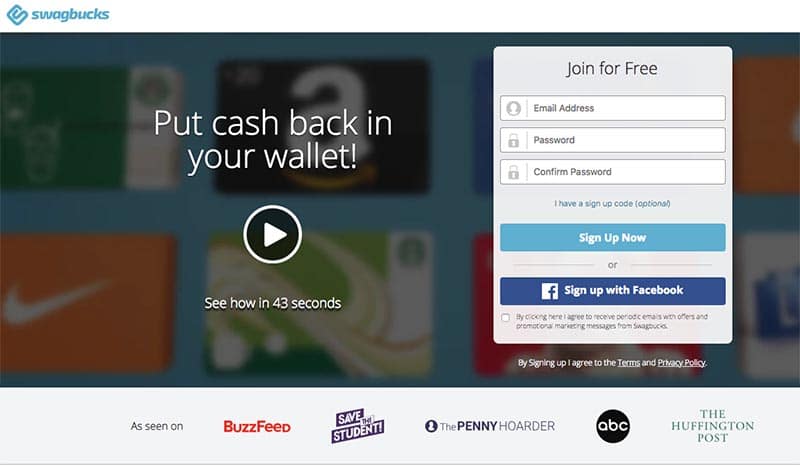 make money from home on SwagBucks