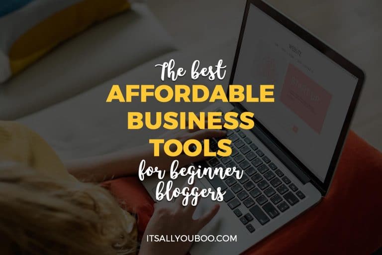 The Best Affordable Business Tools for Beginner Bloggers