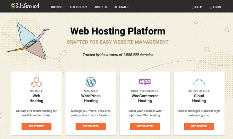 Best Affordable Website Hosting - Siteground