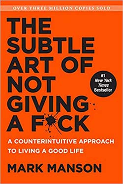best personal development books for twenty somethings - The Subtle Art of Not Giving A F*ck by Mark Manson