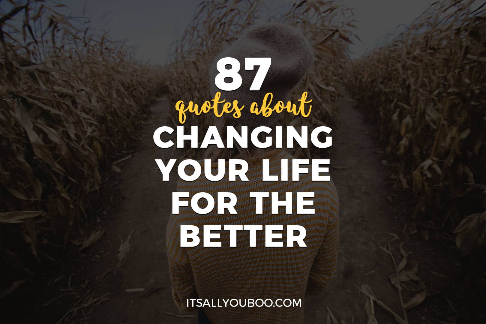 87 Quotes about Changing Your Life for the Better