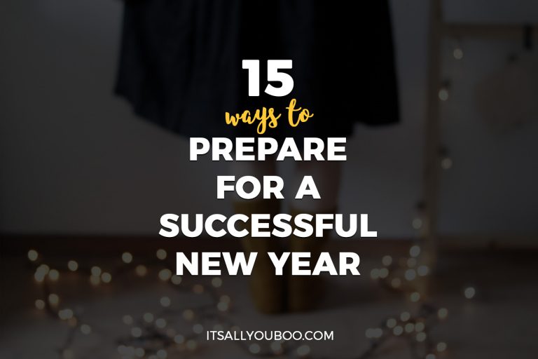 15 Ways to Prepare for a Successful New Year