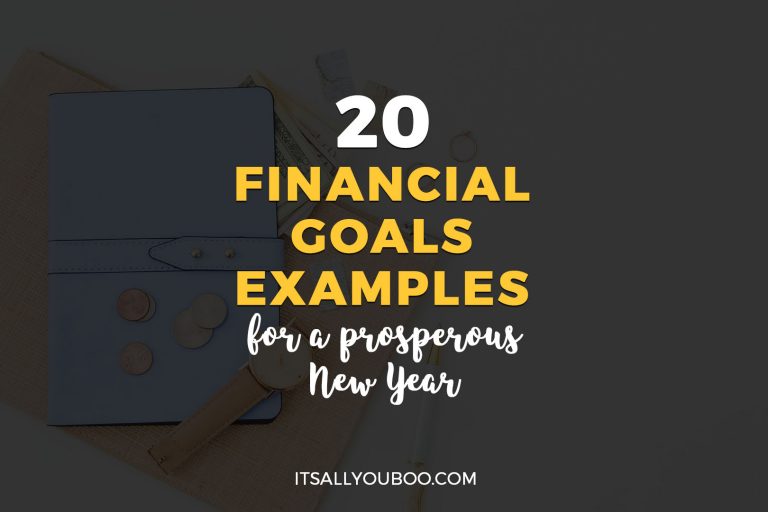 20 Financial Goals Examples for a Prosperous New Year