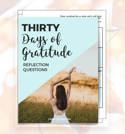 100 Free Printables and Courses - Gratitude Journal