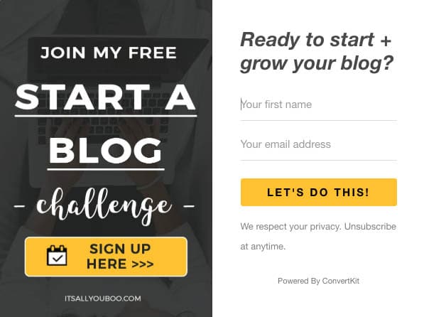 100 Best Free Printables and Courses - Start a Blog Challenge