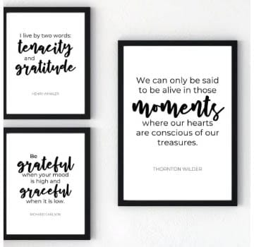 100 Best Freebies and Free Printables - Gratitude Quotes