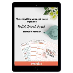 Ultimate Productivity Bundle, Everything You Need to Get Organized: Bullet Journal Inspired Printable Planner