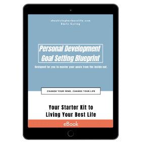 Personal Development Goal Setting Blueprint
