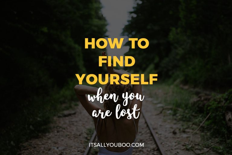 How to Find Yourself When You Are Lost