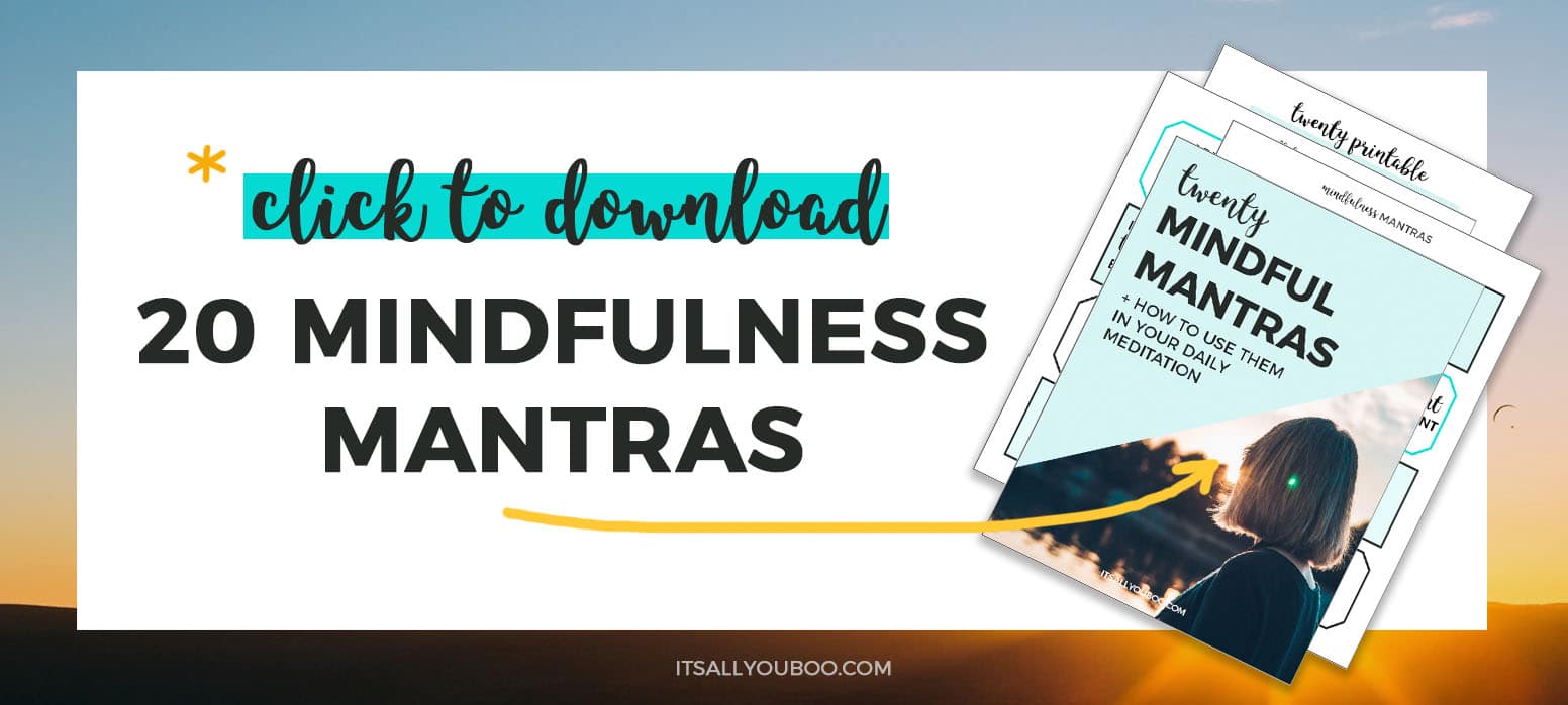 Get your 20 FREE Mindfulness Mantras