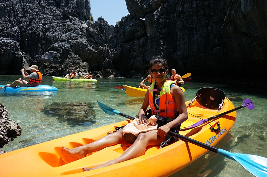 Rosemary Kayaking