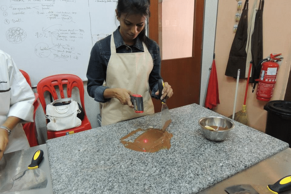 Rosemary Making Chocolate