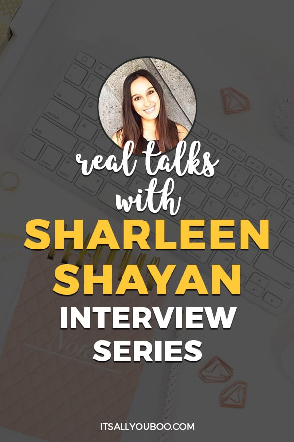 Real Talks with Sharleen Shayan of Curiously Shar