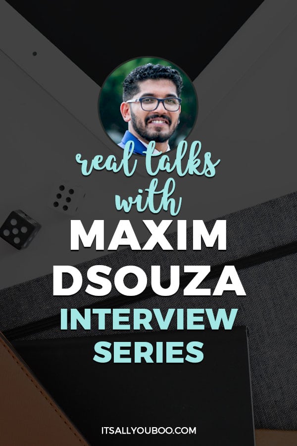 Real Talks with Maxim Dsouza of Productive Club