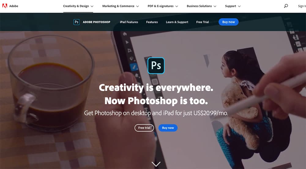 get photoshop for your blog graphics