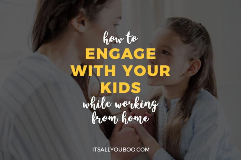How to Engage with Your Kids While Working from Home