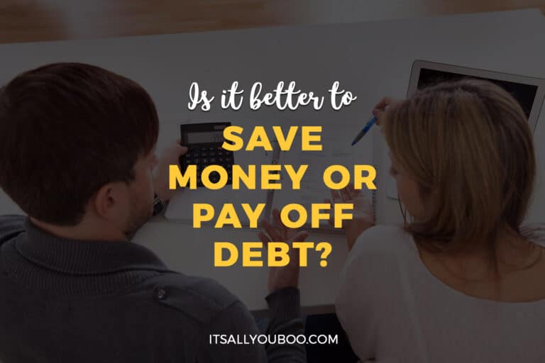 Is it Better to Save Money or Pay Off Debt?