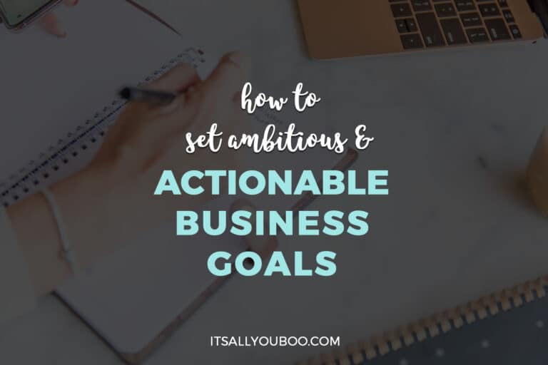 How to Set Ambitious and Actionable Business Goals