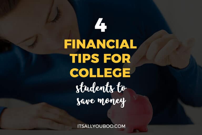 4 Financial Tips for College Students To Save More Money