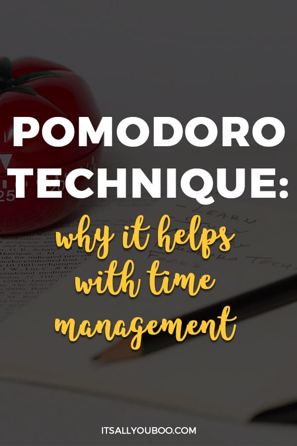 Pomodoro Technique: Why it Helps with Time Management