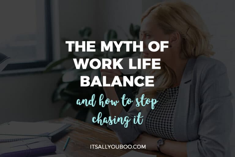 The Myth Of Work Life Balance And How To Stop Chasing It