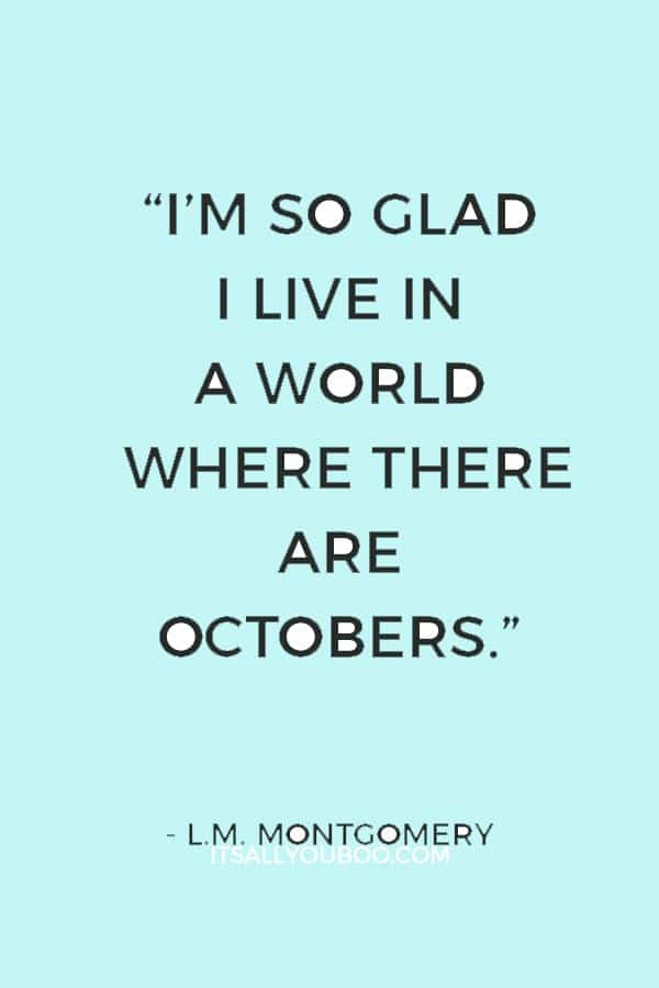 quick quotes for october