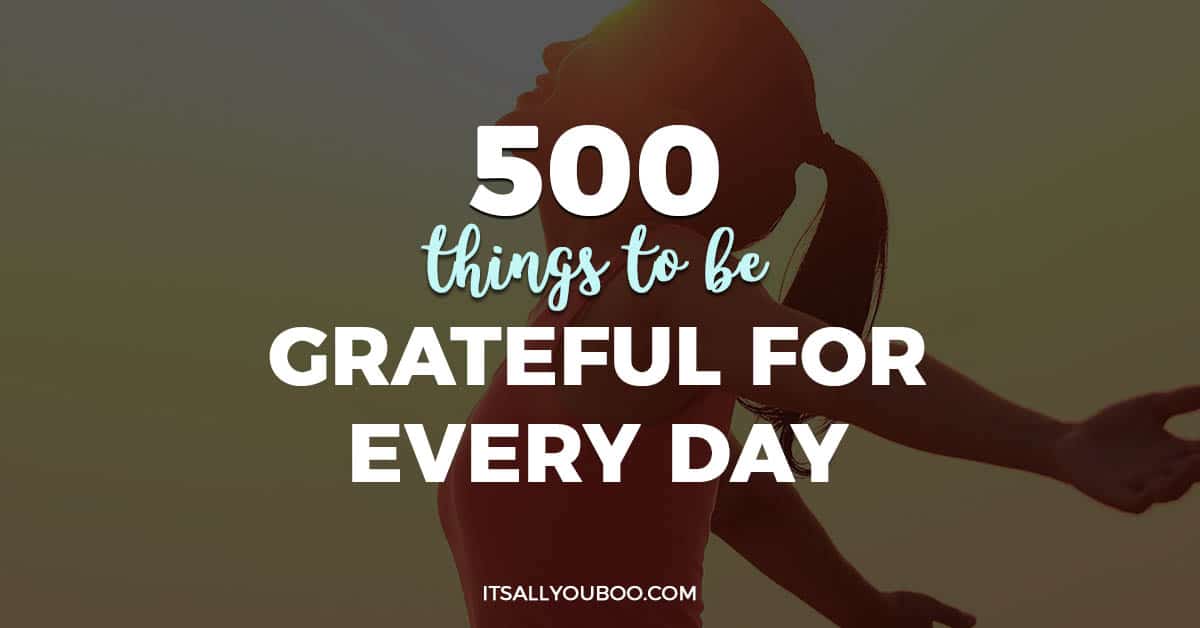 Filler Post: The 5 Things We're Thankful For!