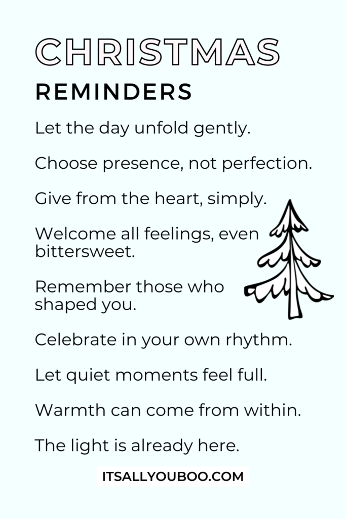 Your List of Christmas Reflections. To save for later.