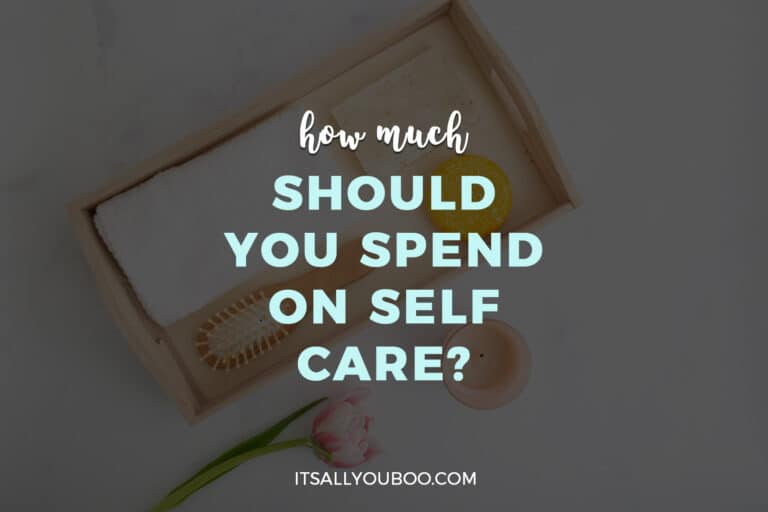 How Much Should You Spend on Self-Care?