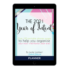 e 2021 Year of Intent
