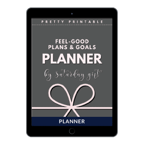 Feel Good Plans Goals Planner