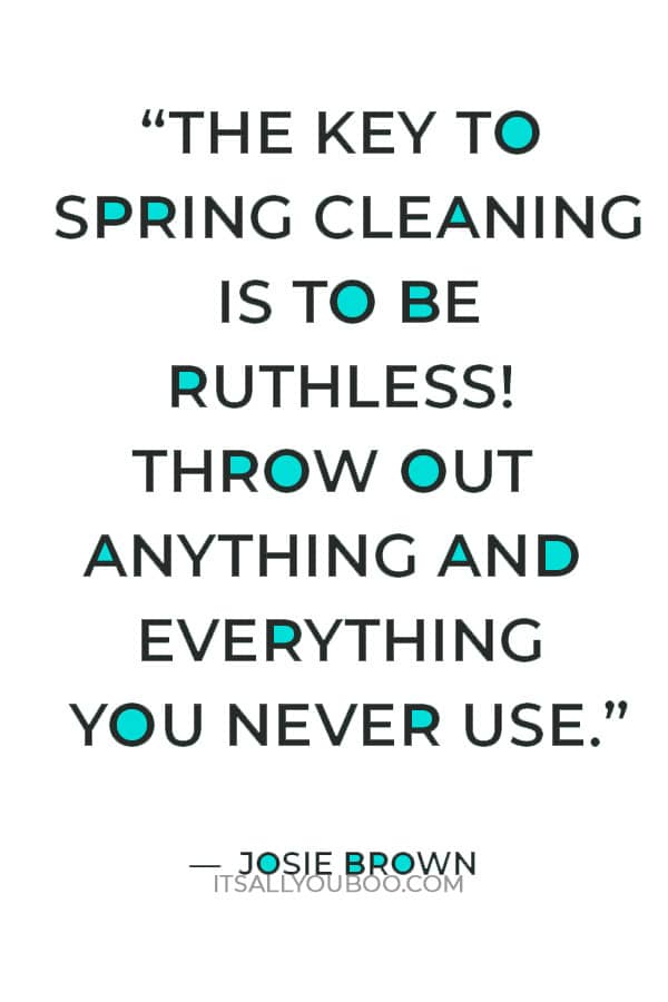 spring cleaning quotes