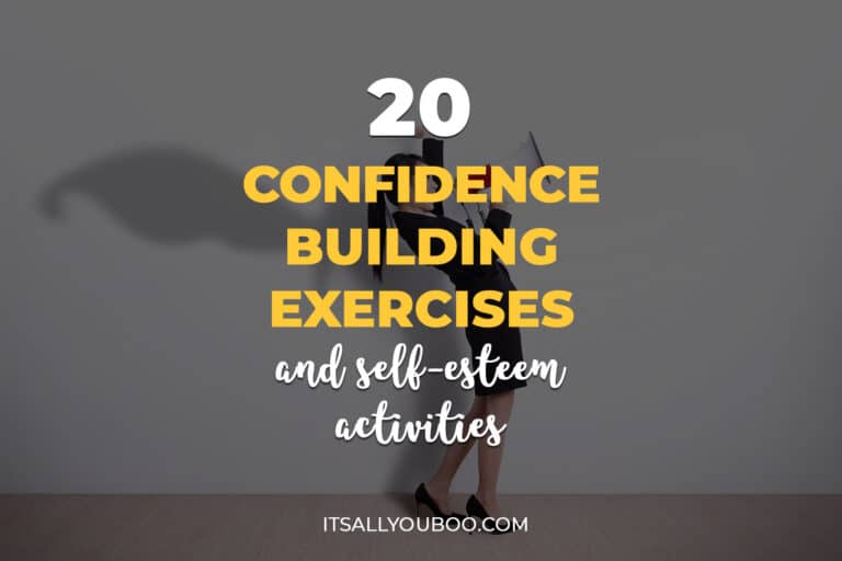 20 Confidence Building Exercises and Self-Esteem Activities