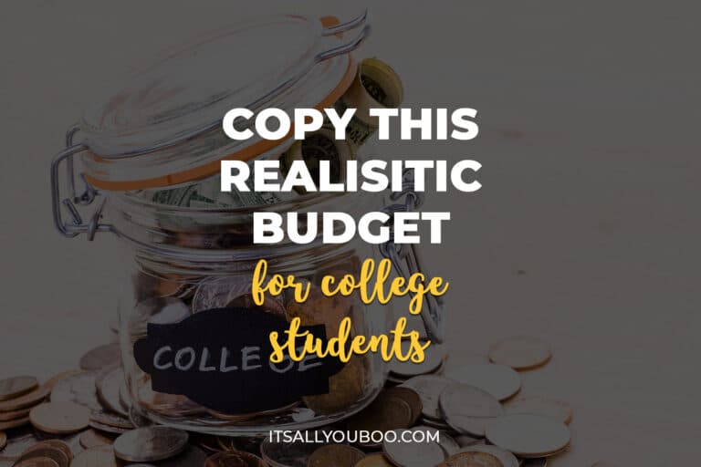 Copy This Realistic Budget For College StudentsWhat is a good budget for a college student? How much money does a college student need per month?