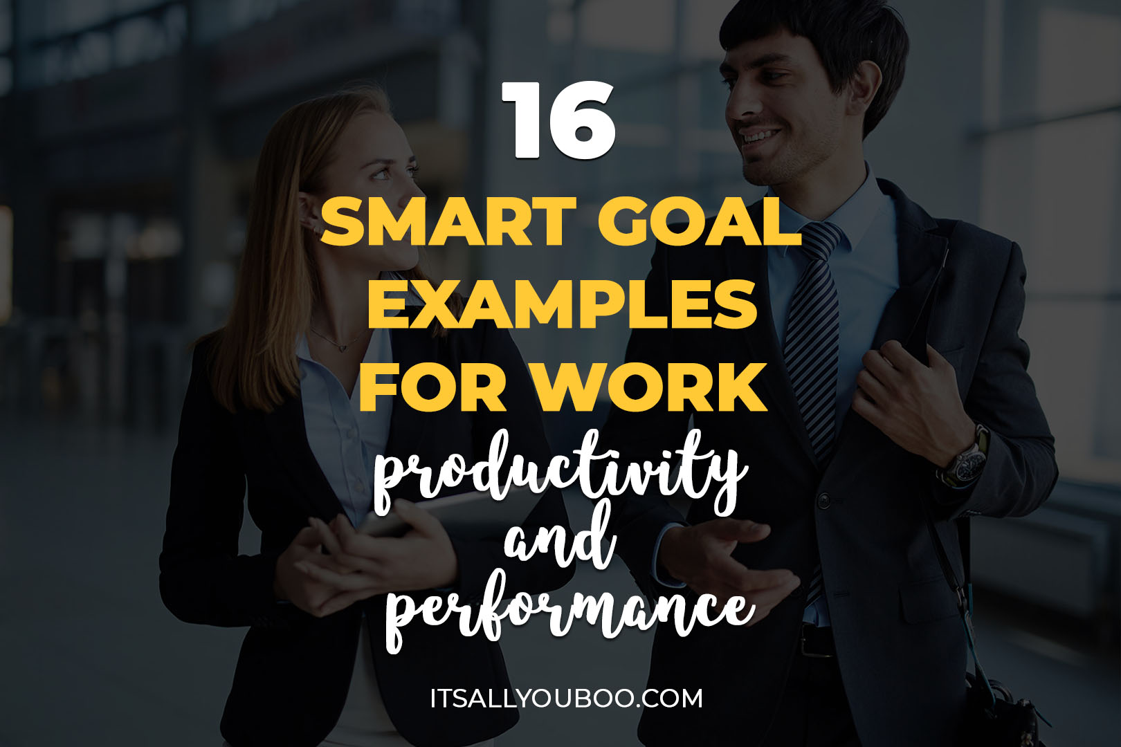 Smart Goal Ideas For Work