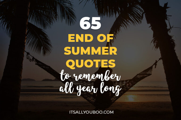 65 End of Summer Quotes to Remember All Year Long