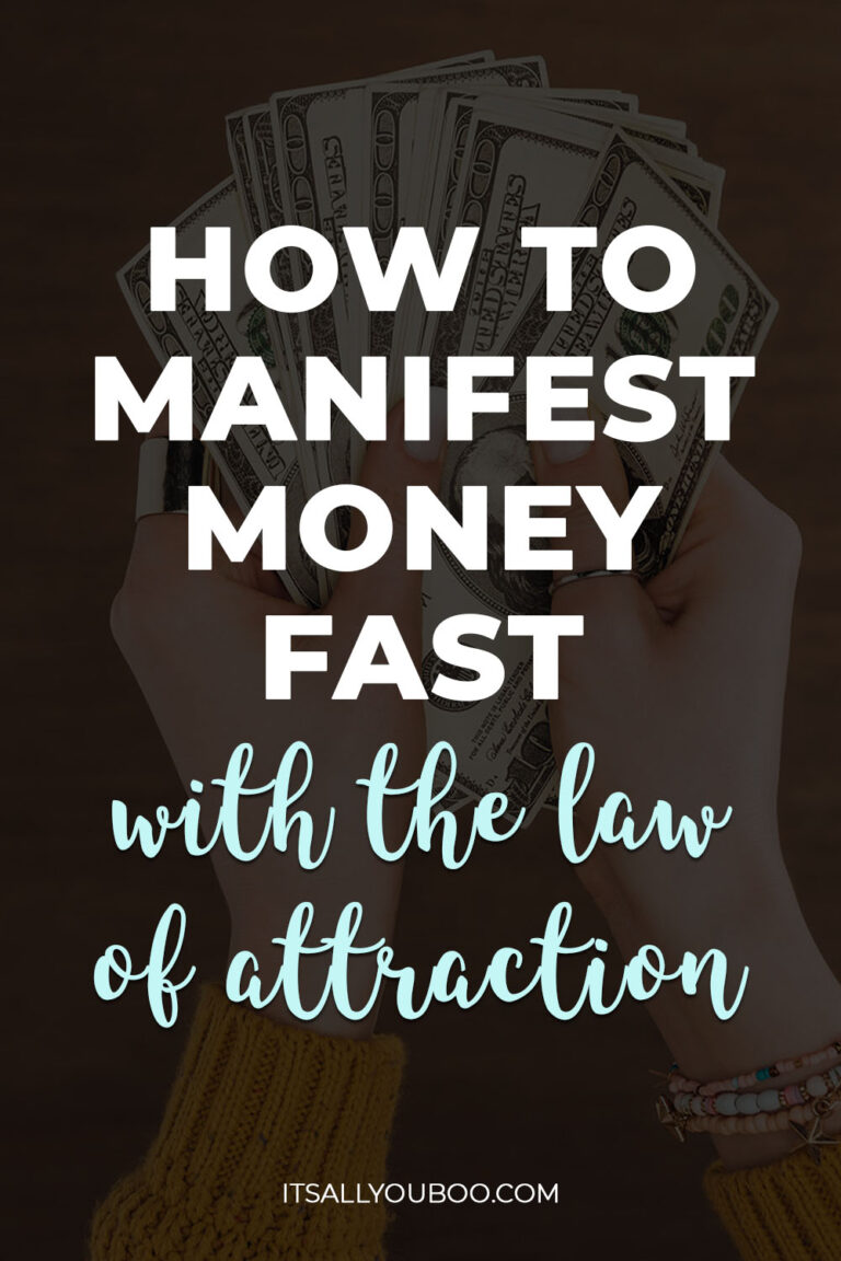 How To Manifest Money Fast With The Law Of Attraction