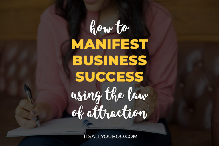 How to Manifest Business Success Using the Law of Attraction