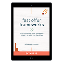 Fast Offer Frameworks