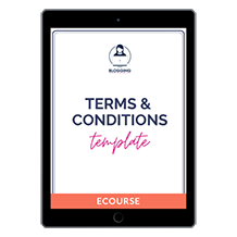 Terms & Conditions Template for Bloggers and Content Creators