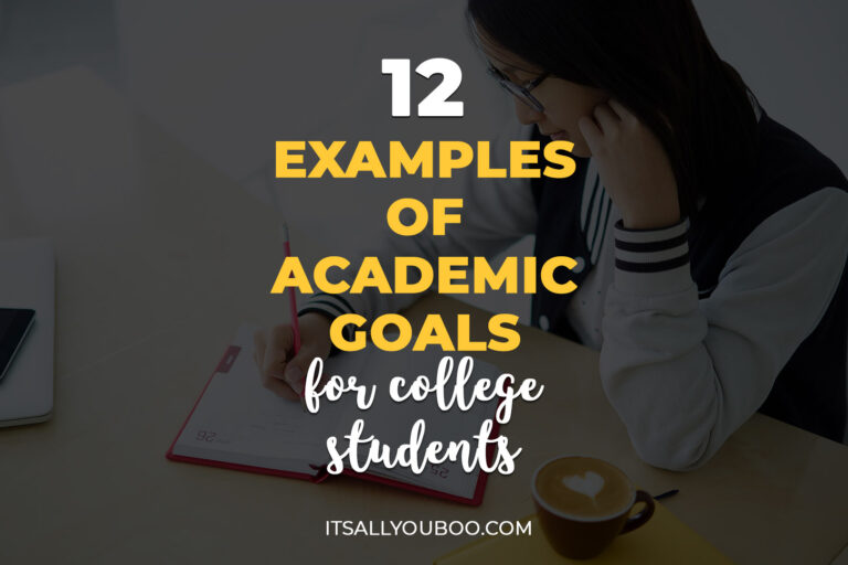 12 Examples of Academic Goals for College Students